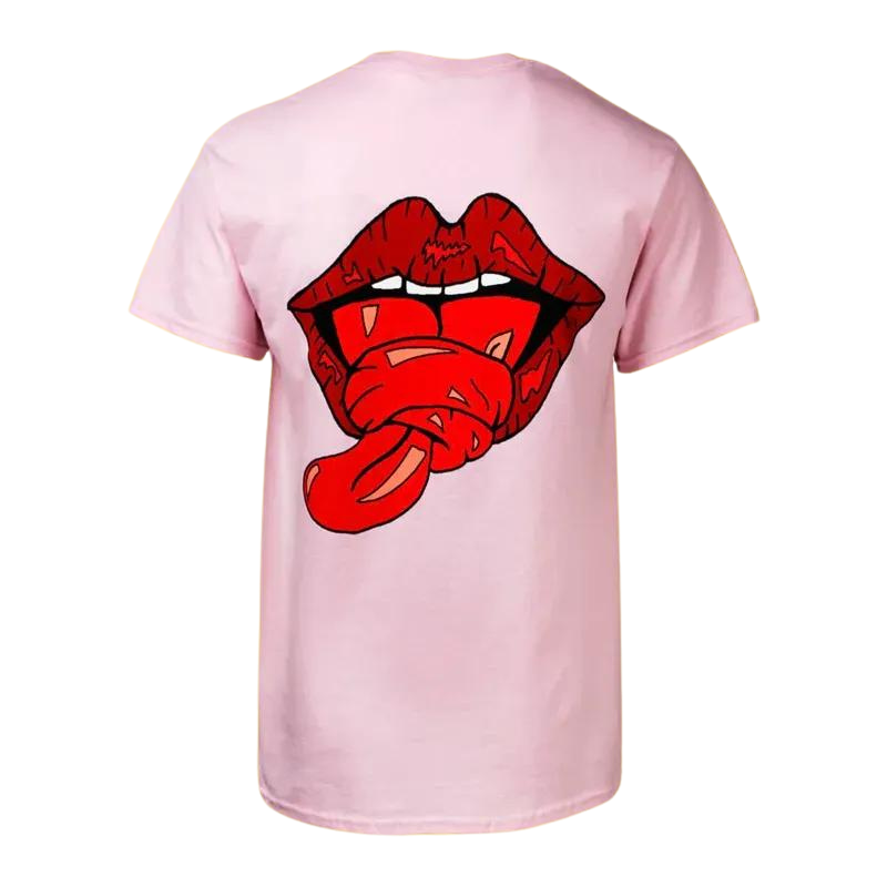Pink WESLEE Tongue Tied T-Shirt