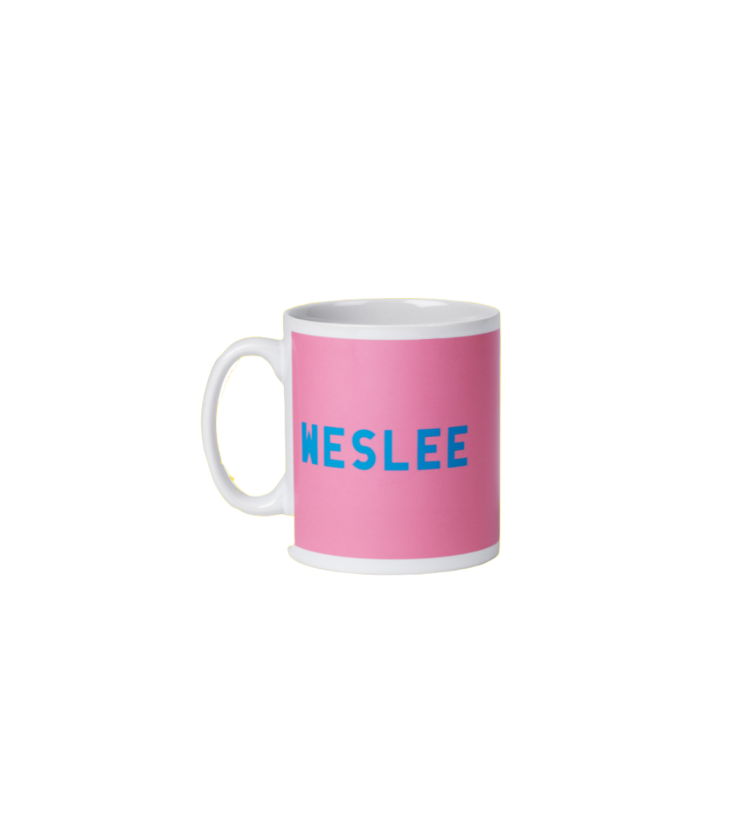 WESLEE Tongue Tied Mug Pink